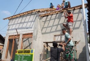 Update TMMD 129 Lamongan: Sarana Air Bersih Hingga Jalan Beton Malam Hari, Seluruh Sasaran Fisik Dikebut Maksimal