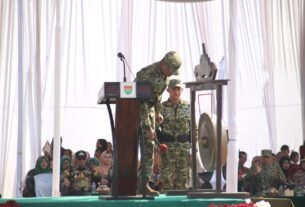 TMMD Ke-129 Resmi Ditutup oleh Pangdam XXI/Radin Inten di Lampung Utara