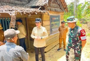 Bupati Poso dan Dandim Inspeksi Proyek RTLH untuk Warga Desa Leboni