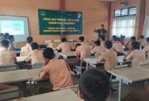 Kodim 0510 Berikan Penyuluhan Kebangsaan kepada Siswa SMKN 11 Tangerang