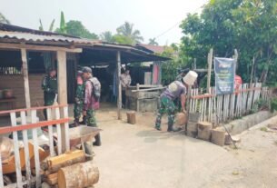 TMMD Reguler ke-130 Awali Pembangunan Fasilitas Sumur Pompa di Poso