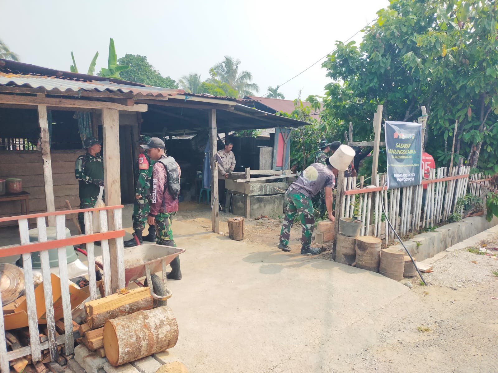 TMMD Reguler ke-130 Awali Pembangunan Fasilitas Sumur Pompa di Poso