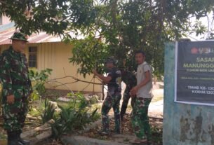 TMMD Poso Siapkan Fasilitas Air dengan Pembersihan Lahan di Desa Soe