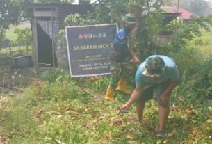 Persiapan Pembangunan MCK di Desa Leboni Dimulai Melalui Proses Pembersihan