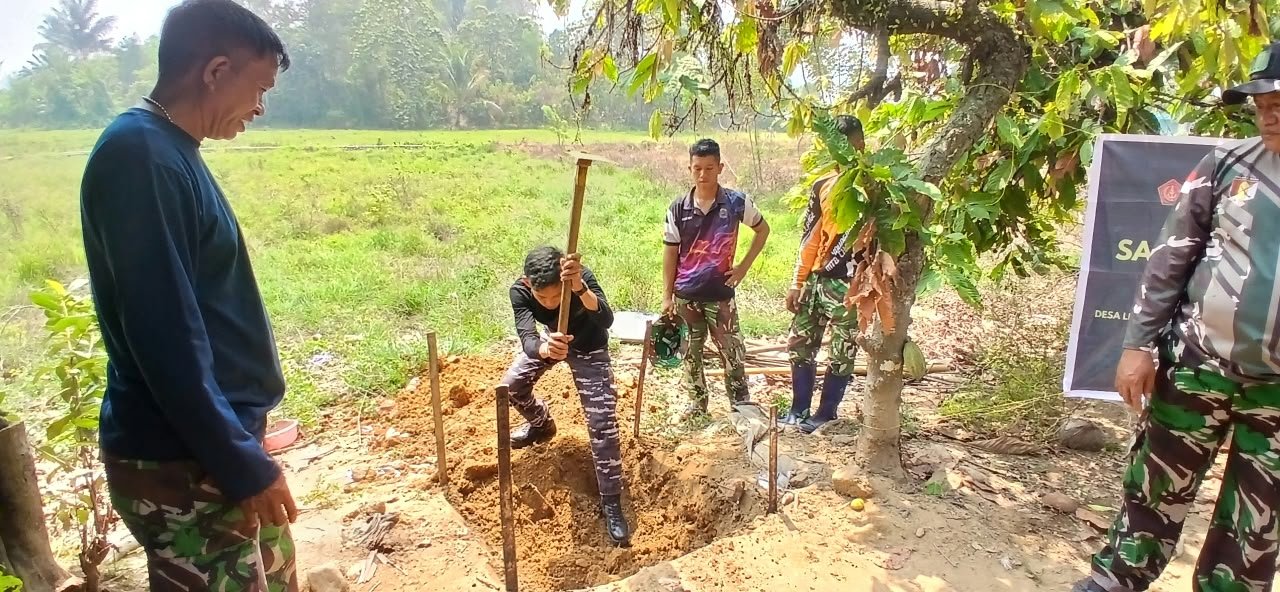 Pembangunan Fasilitas Sanitasi MCK di Tiku Djobu Dimulai TMMD Reguler ke-130
