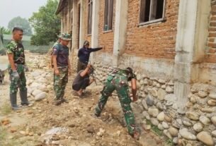 TNI dan Komunitas Bersatu Rayakan Gotong Royong untuk Pembangunan Papua Tengah
