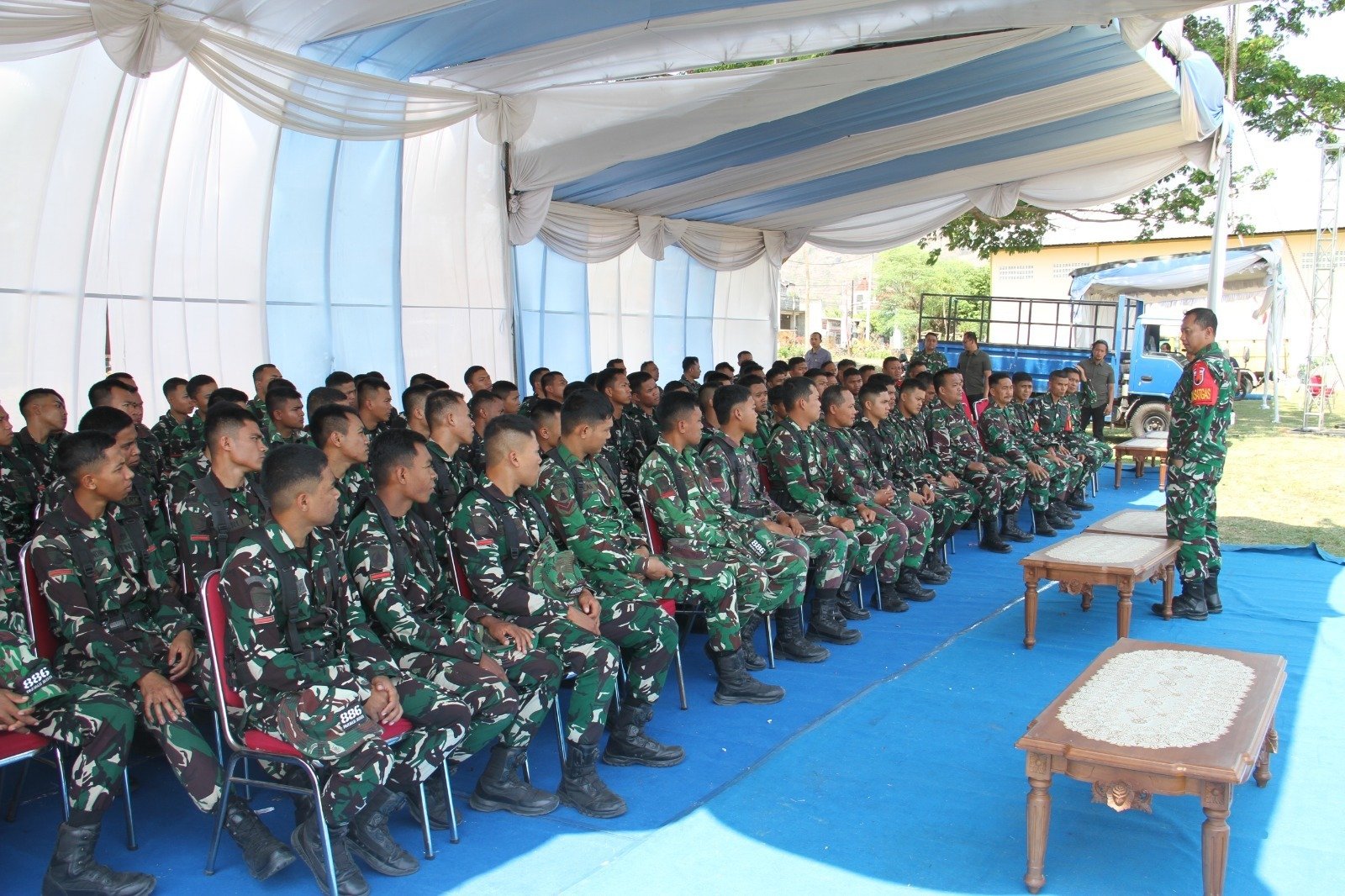 Kodim Tulungagung Dorong Personel TMMD Utamakan Keselamatan dan Disiplin Kerja