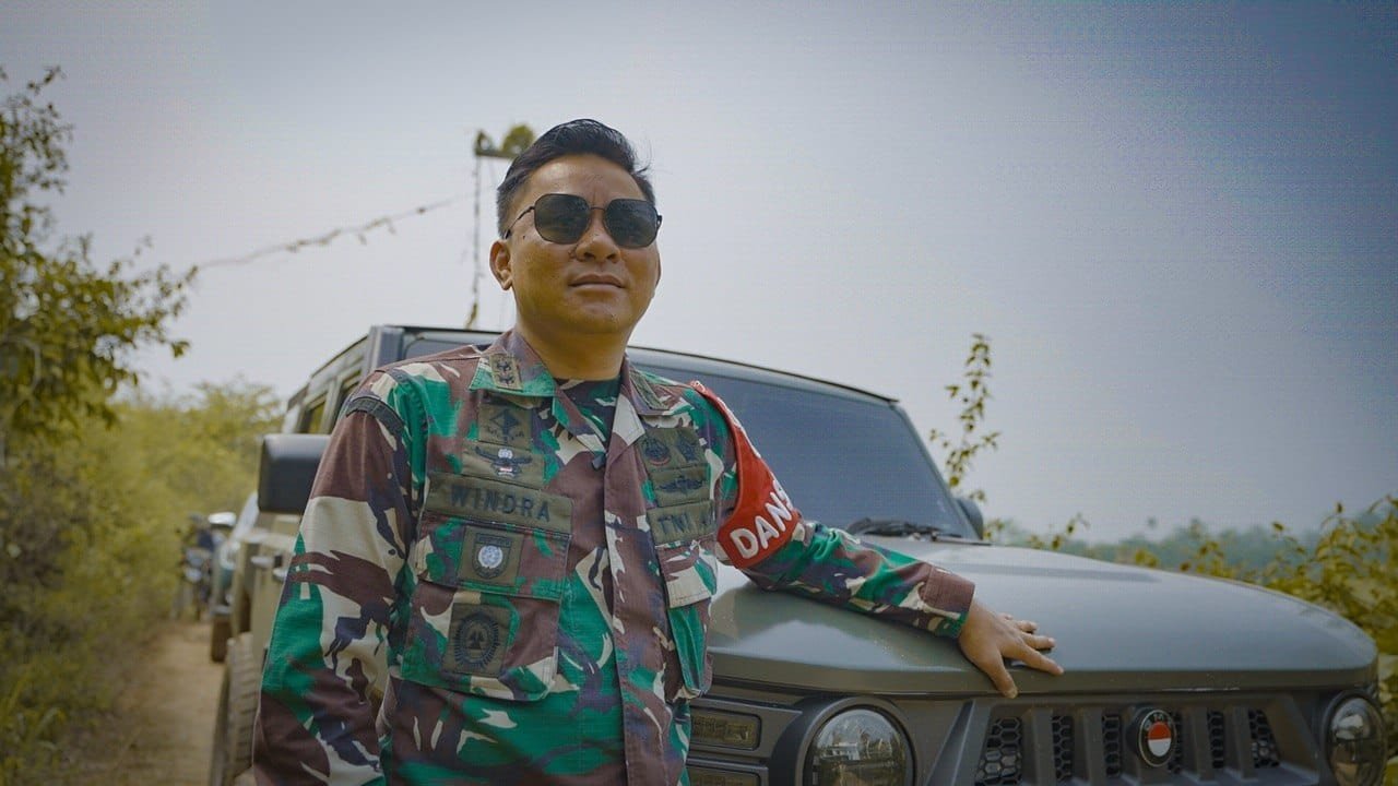 Letkol Windra Hadapi Medan Sulit untuk Pantau Pembangunan TMMD di Luwu Timur