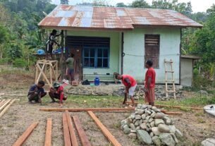 Semangat Komunitas dalam Proyek Rehabilitasi RTLH TMMD di Manokwari Selatan