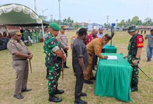 Pemerintah Daerah dan TNI Serukan Kerjasama Pembangunan Desa Lewat TMMD