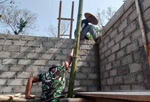 Kehadiran TMMD Tulungagung Mewujudkan Fasilitas Sanitasi untuk Mbah Waqilah