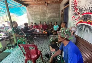 Membangun Desa Bersama, Warga Nahaya Temiang Tunjukkan Soliditas dalam TMMD