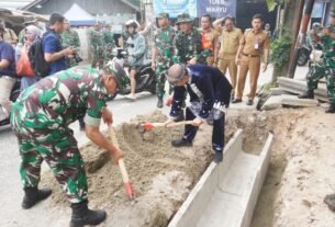 Pembukaan TMMD 130: Dorong Pembangunan Bersama Menyambut HUT Kabupaten Tangerang
