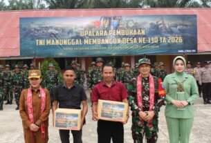 TMMD ke-130: Memberdayakan Komunitas untuk Kemandirian Pangan dan Lingkungan di Landak