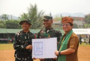 Kegiatan TMMD ke-130: TNI dan Warga Buka Jalan Menuju Kemajuan Desa Citorek Barat