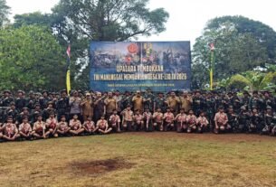 Wali Kota Ambon Resmikan TMMD ke-130, Dorong Keharmonisan TNI dan Masyarakat