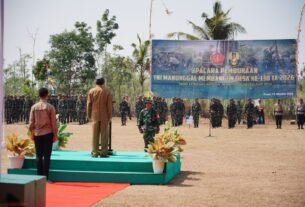 TMMD ke-130 Dimulai, Bupati Ajak Seluruh Elemen Bersinergi Membangun Desa