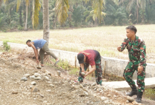 Pembangunan Jalan TMMD ke-130 Diharapkan Mudahkan Akses dan Kesejahteraan Warga