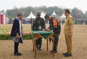TMMD ke-130 Resmi Dimulai, Bersama Bangun Infrastruktur di Desa Tangerang