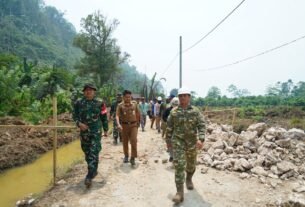 TMMD ke-130: Pembangunan Jalan untuk Mendorong Kemandirian Ekonomi Warga Parumpanai