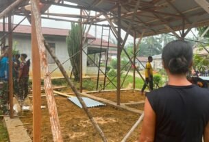 Kebangkitan Harapan: Pembangunan Rumah Bu Suhanim oleh Satgas TMMD