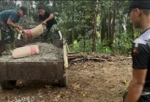 Ritme Pembangunan TMMD Ke-130 Kodim 1210/Landak Dipastikan Berjalan Lancar